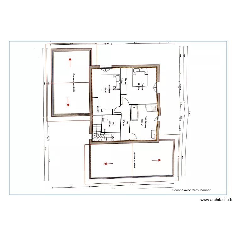 OYEU ETAGE. Plan de OYEU ETAGE. Plan de