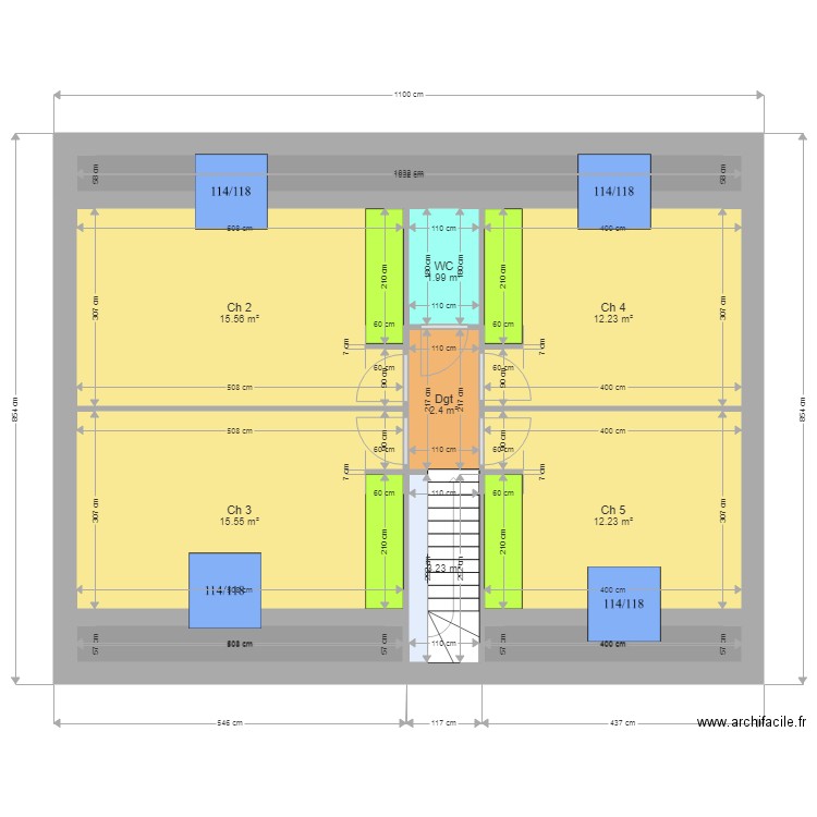 VILLEMANT MAILLARD. Plan de 0 pièce et 0 m2