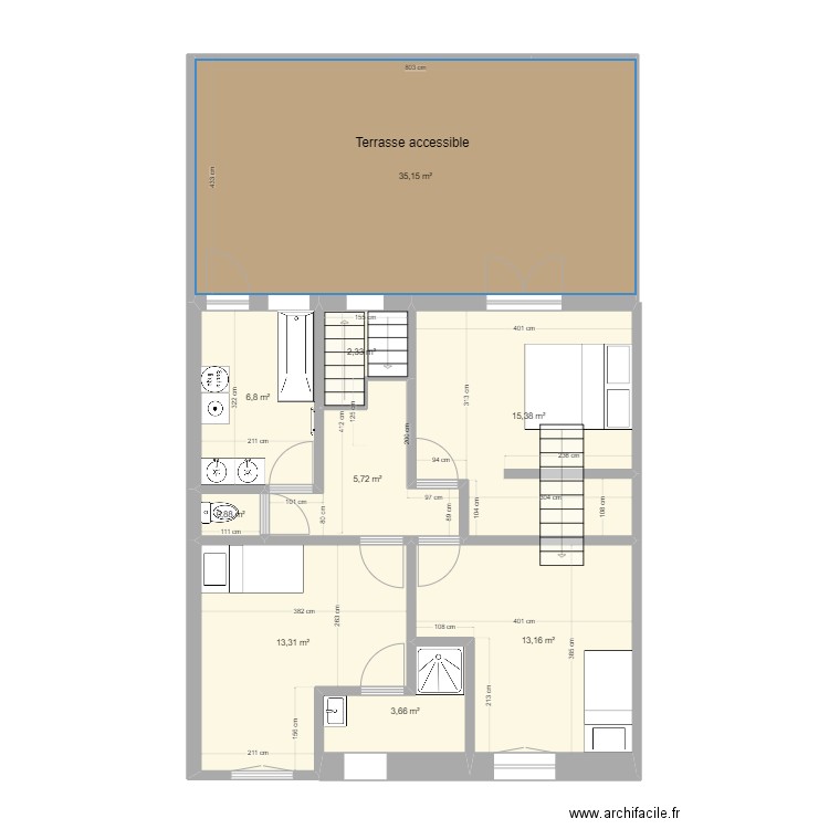 BE-ETAGE_v3.7a. Plan de 9 pièces et 96 m2