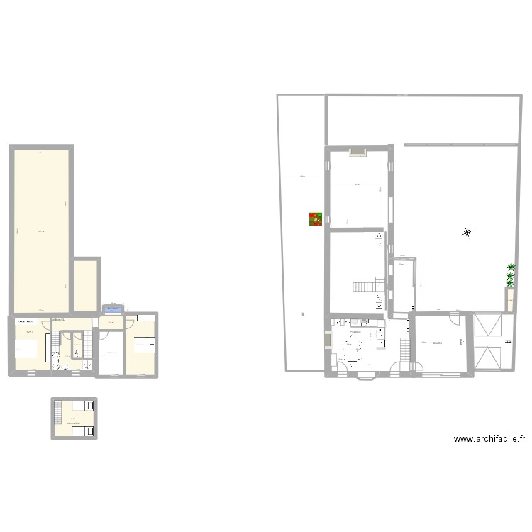 lambervez 12 09 22 . Plan de 9 pièces et 124 m2