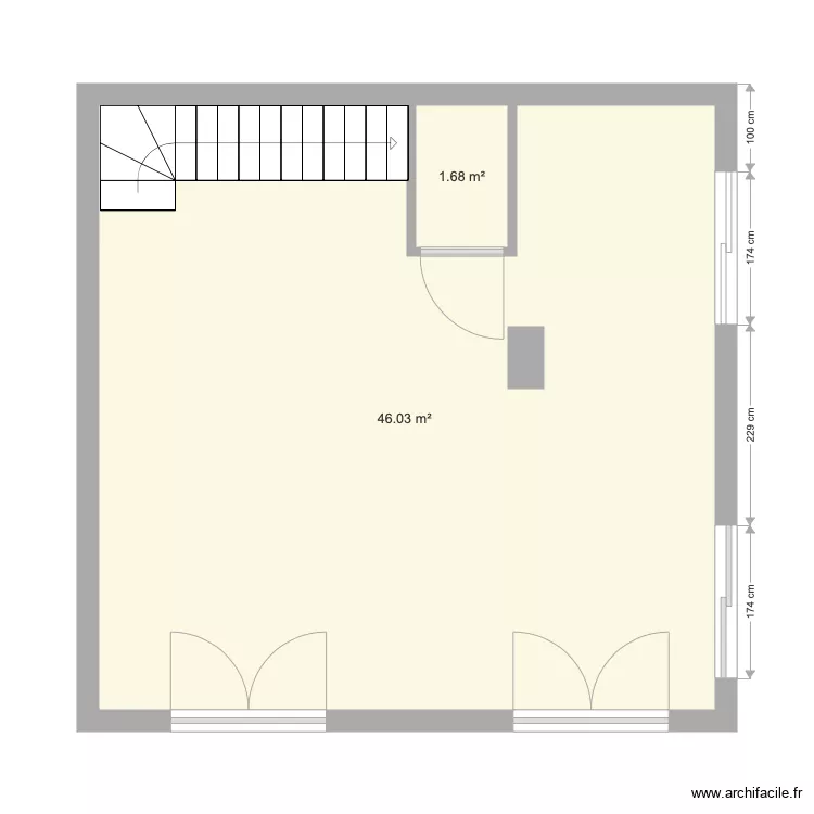 Piece de vie. Plan de Piece de vie. Plan de