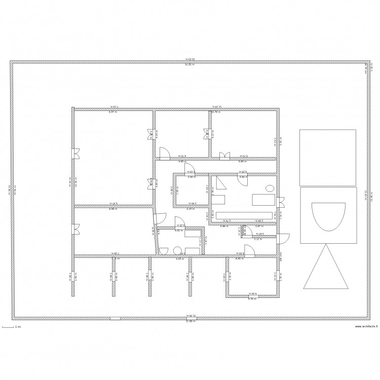 plan maison 3. Plan de 0 pièce et 0 m2