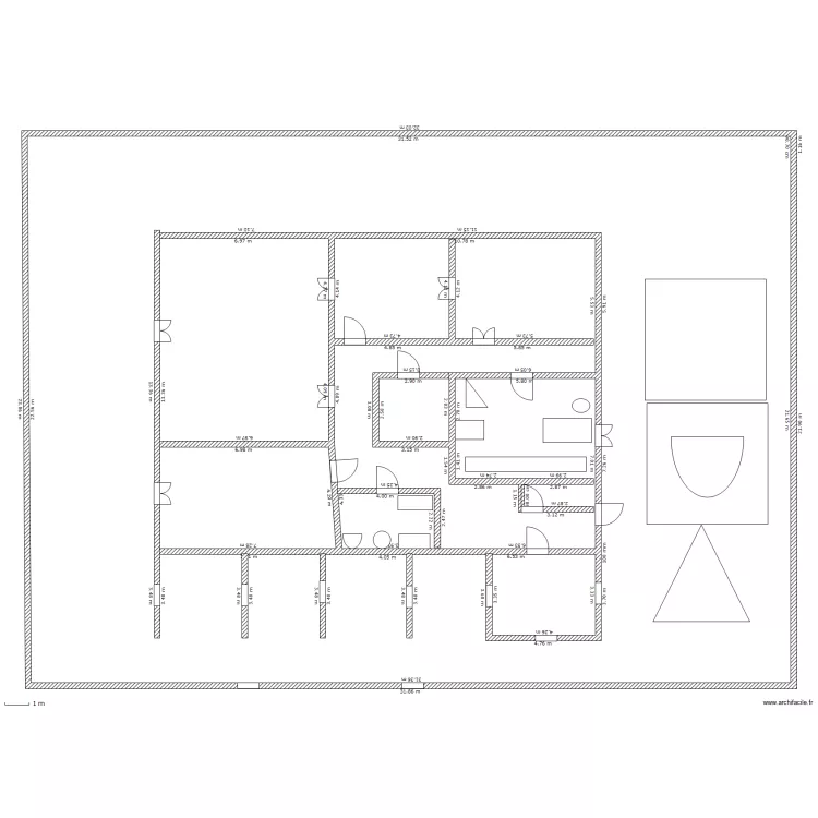 plan maison 3. Plan de 