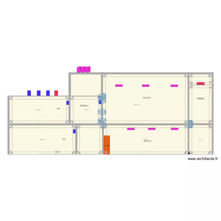 LE JARDIN CLIMATISATION et CAVE. Plan de LE JARDIN CLIMATISATION et CAVE. Plan de