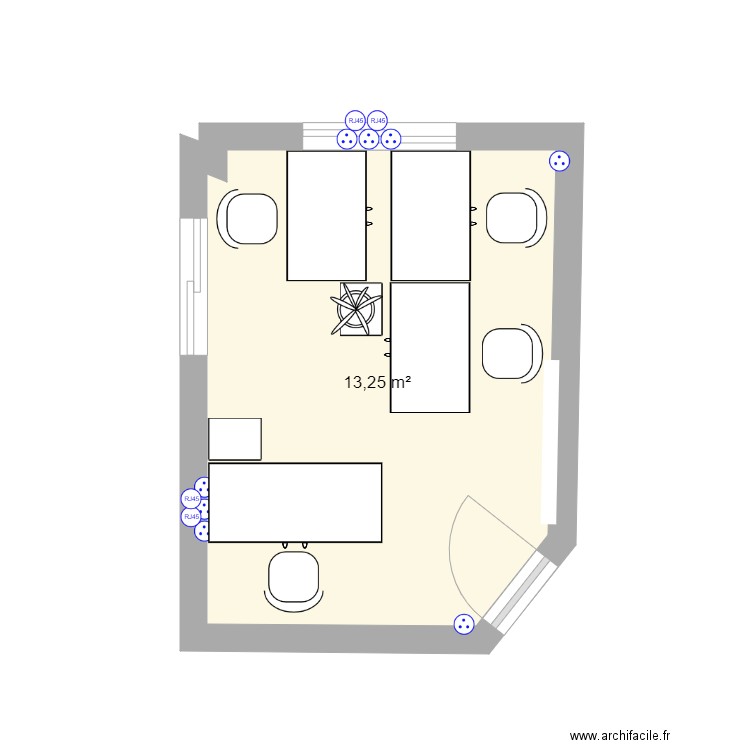 Plan pôle web visé. Plan de 0 pièce et 0 m2