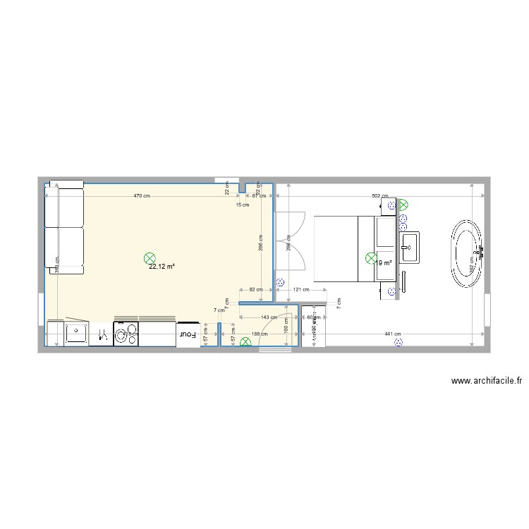 SAS. Plan de 0 pièce et 0 m2