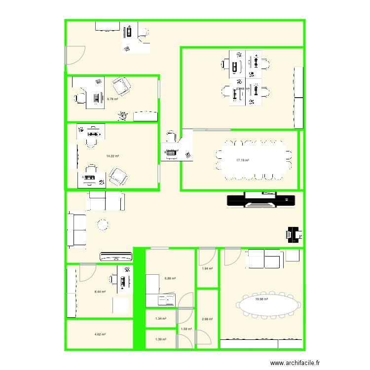 RDC SANTOR5. Plan de 0 pièce et 0 m2