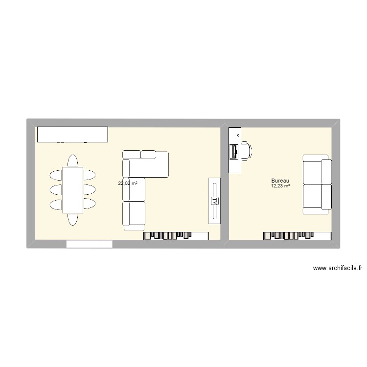 Séjour. Plan de 0 pièce et 0 m2