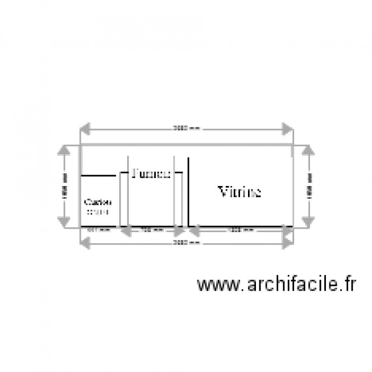 Plan Fumoir SU Perreux. Plan de 0 pièce et 0 m2