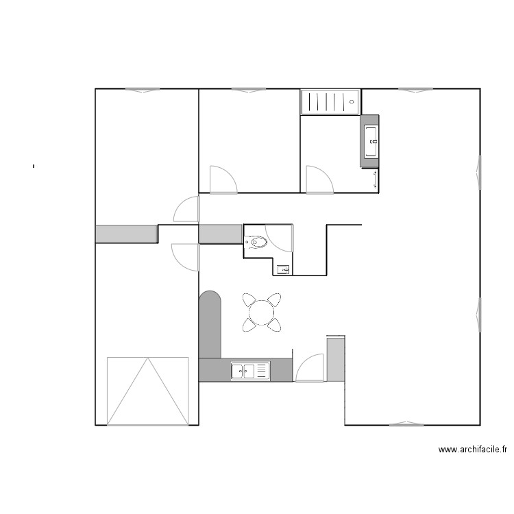 PLAN HOME 1. Plan de 0 pièce et 0 m2