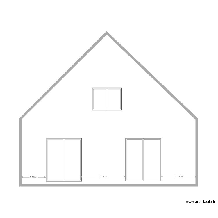 Projet Existant Guyon Charreteur. Plan de 0 pièce et 0 m2