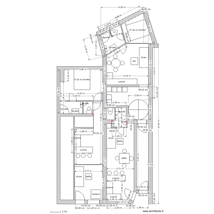 RDC 98 et 100 r Deceuninck PC. Plan de RDC 98 et 100 r Deceuninck PC. Plan de