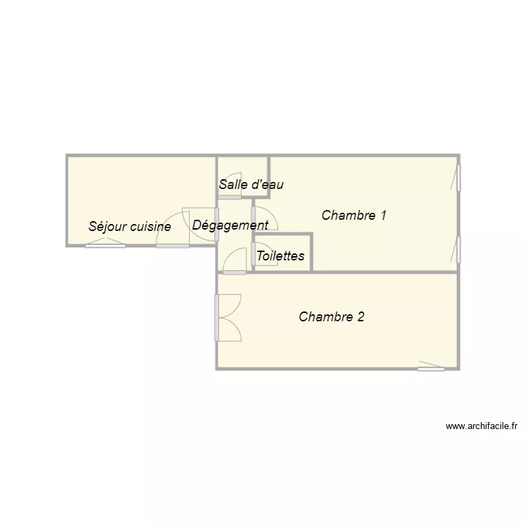 Croquis Maison 1. Plan de 