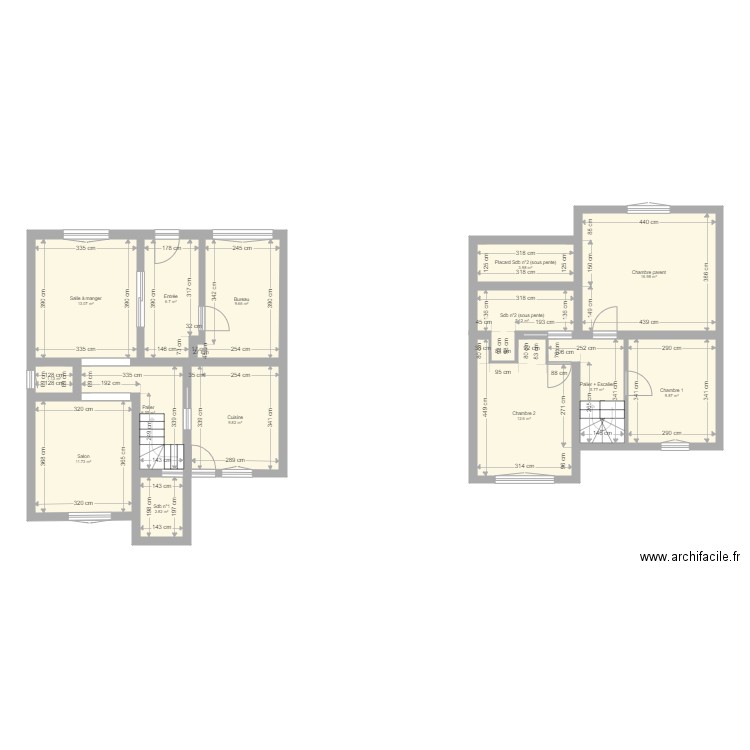 Maison montgeron v3. Plan de 0 pièce et 0 m2