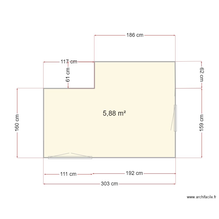 PLAN CUISINE. Plan de 0 pièce et 0 m2
