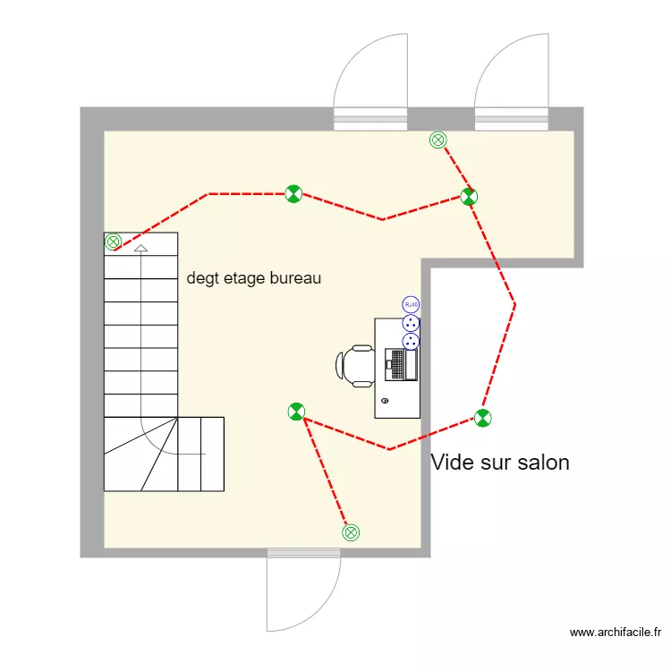 Mezzanine. Plan de 