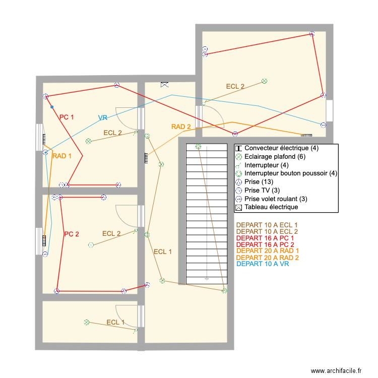 PLAN MAISON CHRISTOPHE MOREAU . Plan de 0 pièce et 0 m2