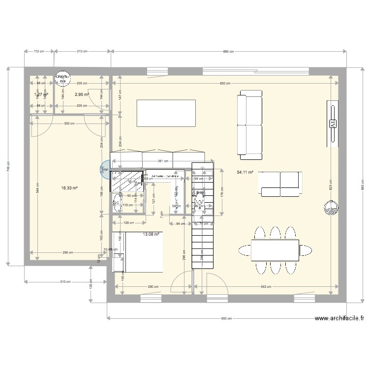 st capraiss. Plan de 0 pièce et 0 m2