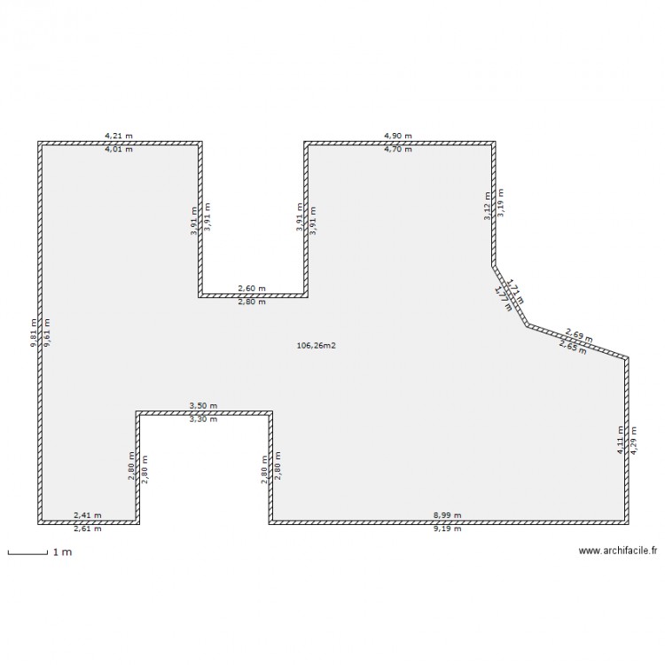 Plan. Plan de 0 pièce et 0 m2