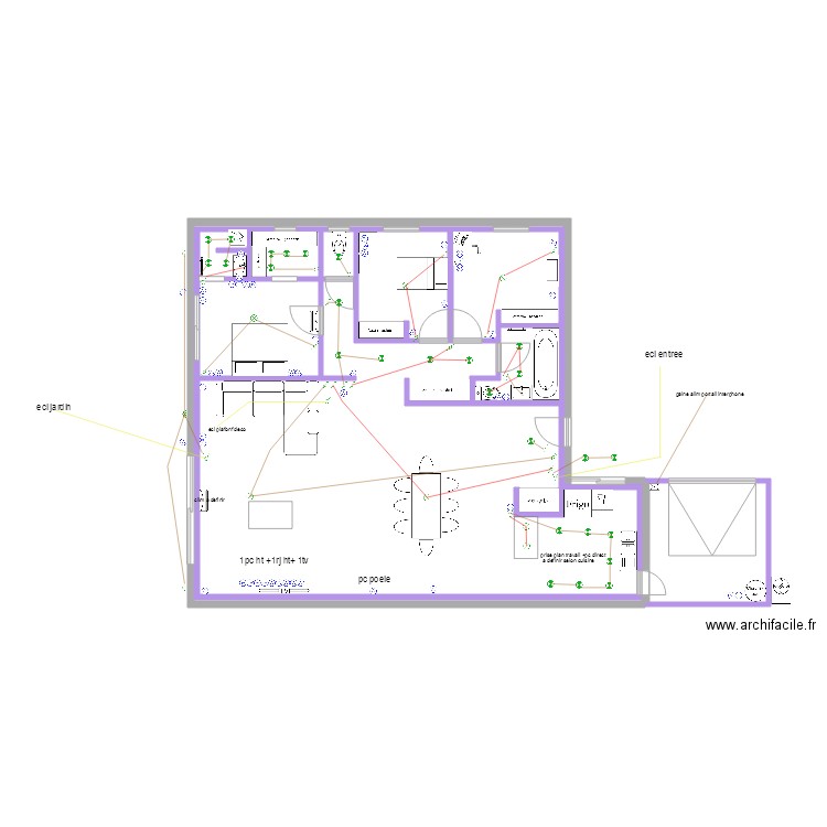 maison gadagne3. Plan de 0 pièce et 0 m2