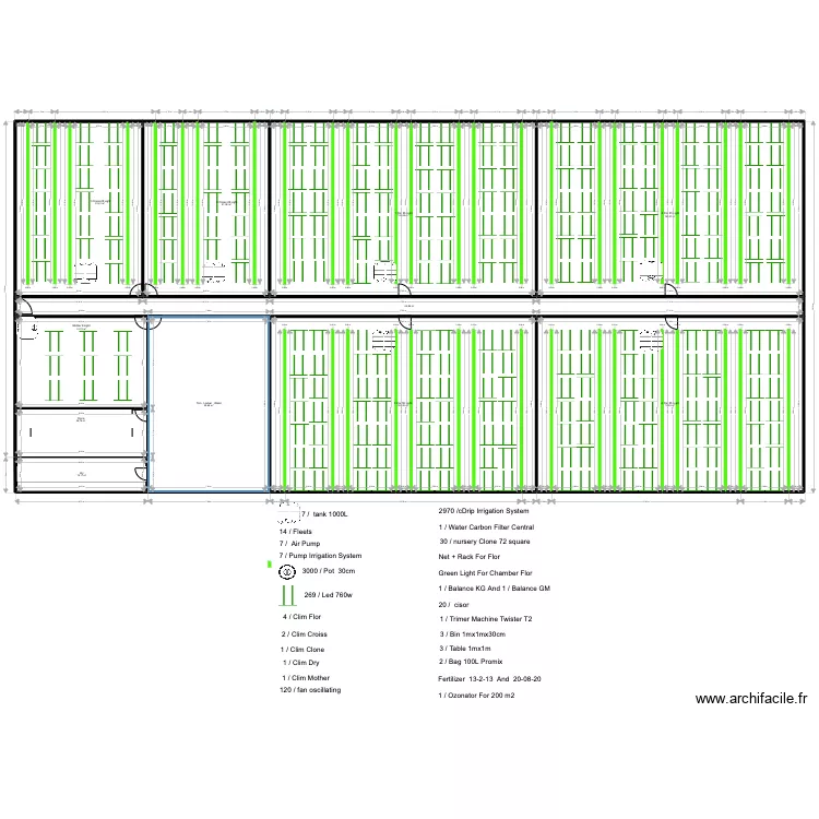 2E &Eacute;tage. Plan de 