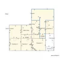 Croquis CAVAILLES T4 plomb