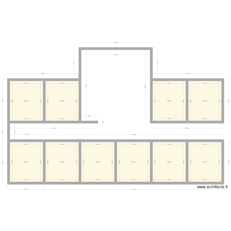 étage. Plan de 0 pièce et 0 m2
