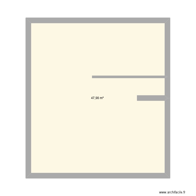 2ème étage. Plan de 0 pièce et 0 m2
