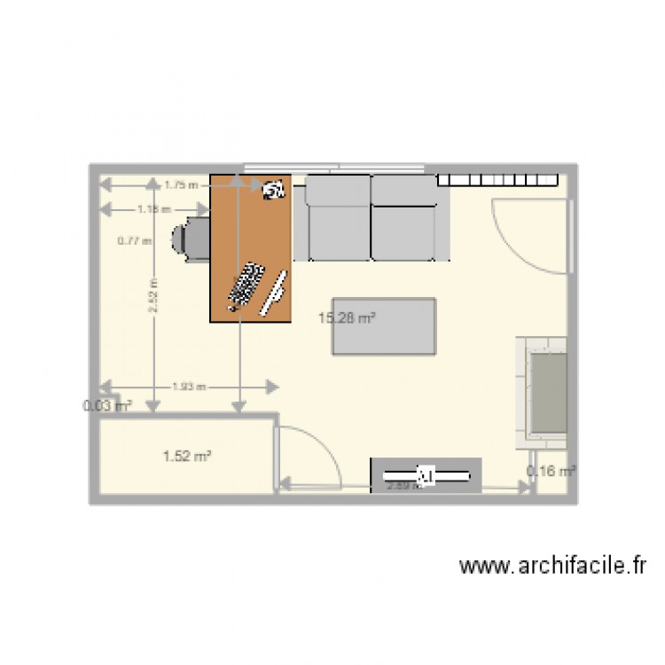 bureau chatenay. Plan de 0 pièce et 0 m2