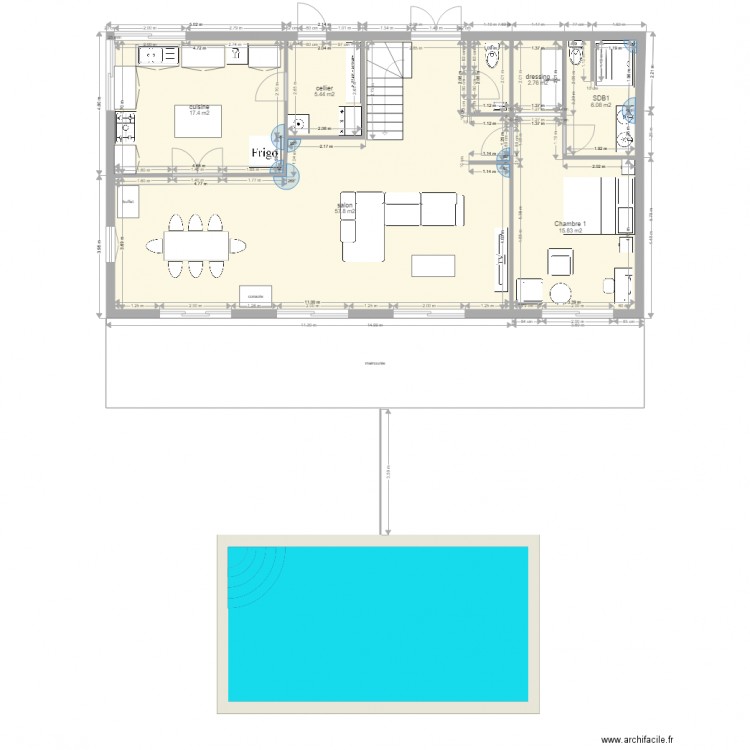 alva2 RDC. Plan de 0 pièce et 0 m2