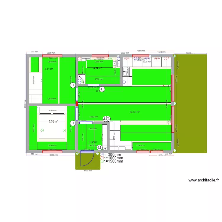 Яна Ногинск 54 эл ТП. Plan de 