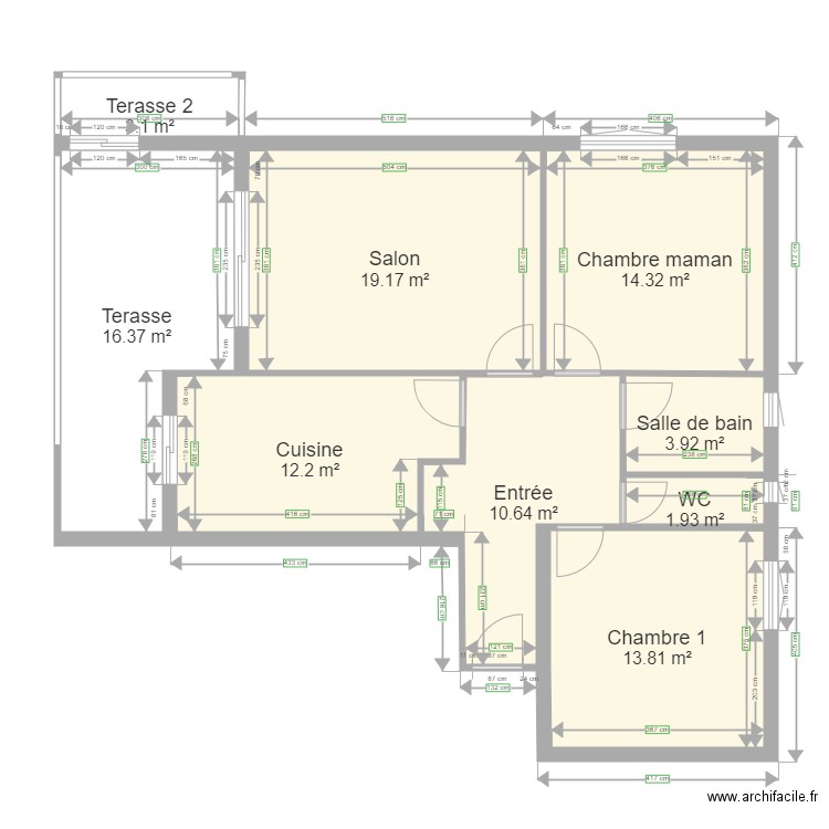 Appartement jardin des muses Vence. Plan de 0 pièce et 0 m2