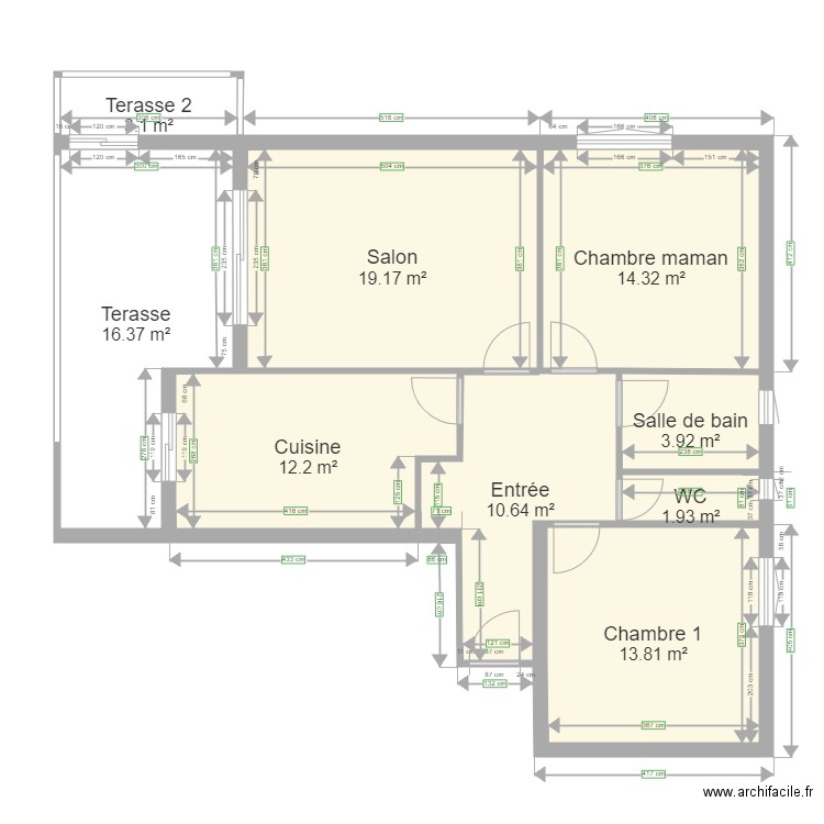 Appartement jardin des muses Vence. Plan de 0 pièce et 0 m2