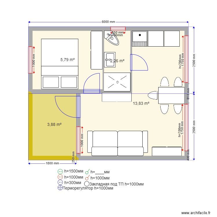 30T. Plan de 0 pièce et 0 m2