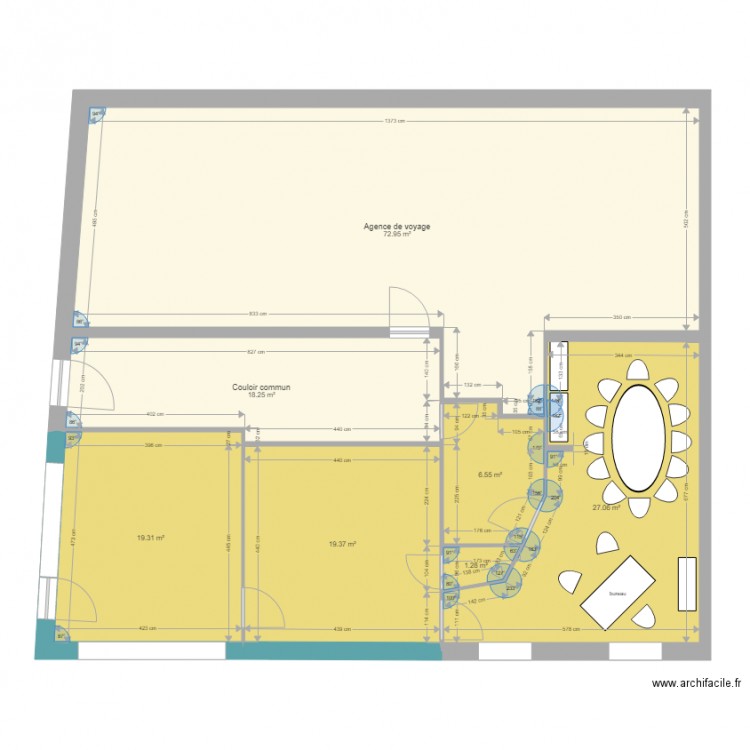 Topologie parcelle 211. Plan de 0 pièce et 0 m2