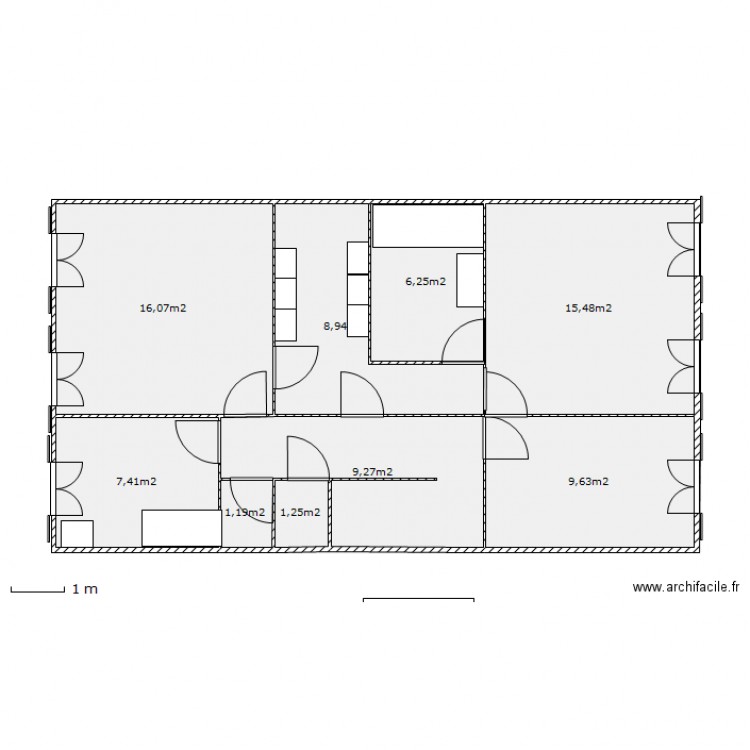 labry existant haut 2. Plan de 0 pièce et 0 m2