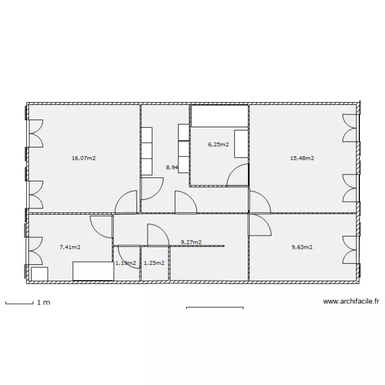 labry existant haut 2. Plan de 