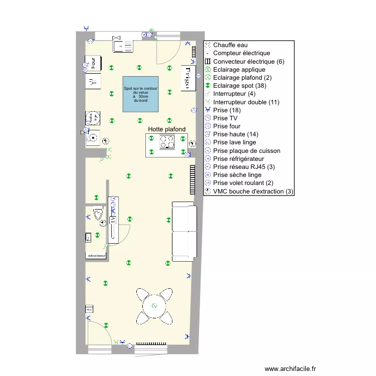 Plan maison C&eacute;lia finaux ss. Plan de 