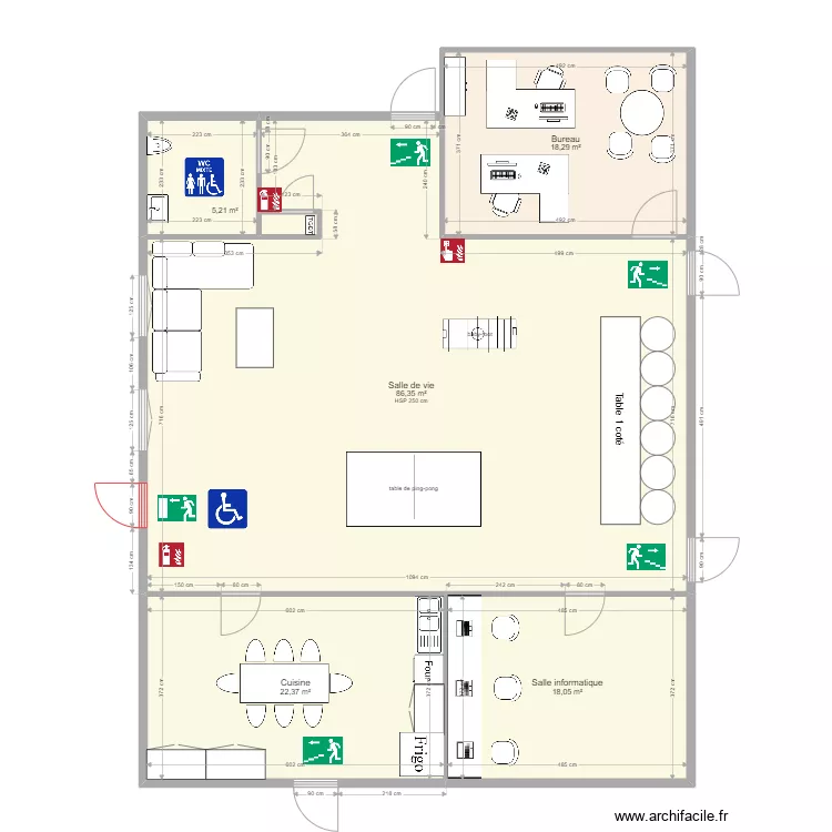 MJC. Plan de 