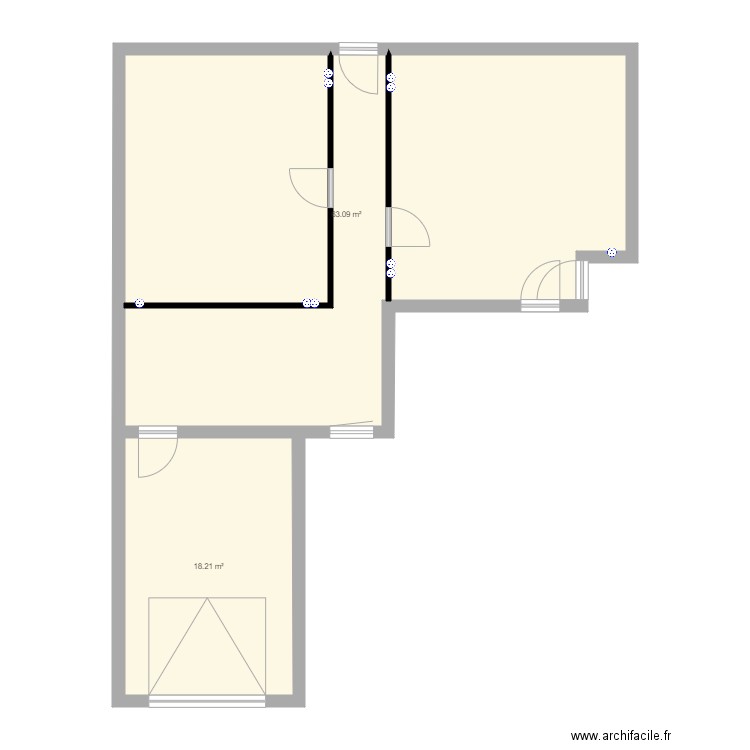 cabinet saint pierre 3. Plan de 0 pièce et 0 m2