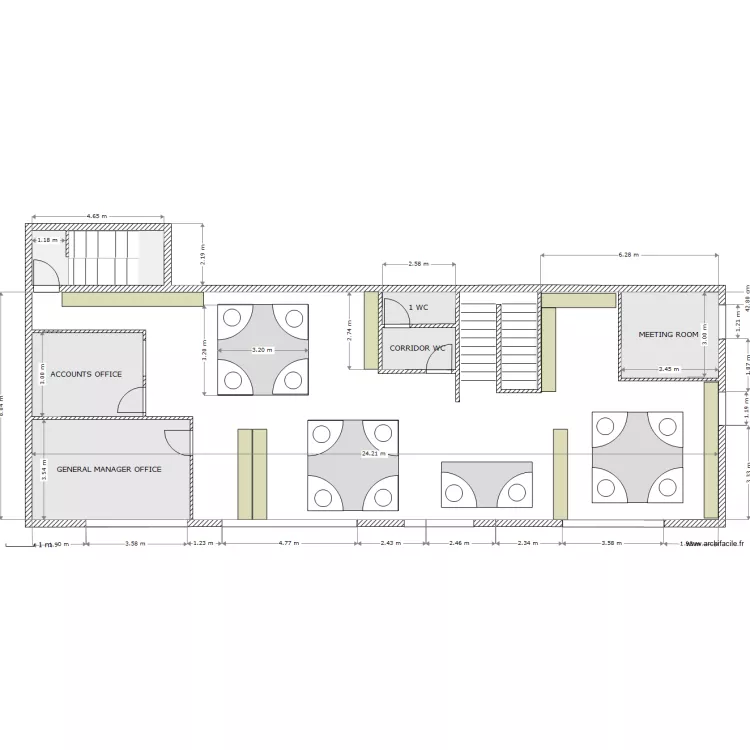 UPPER FLOOR VERSION 1. Plan de 