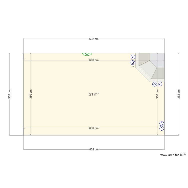 JARDIN. Plan de 0 pièce et 0 m2