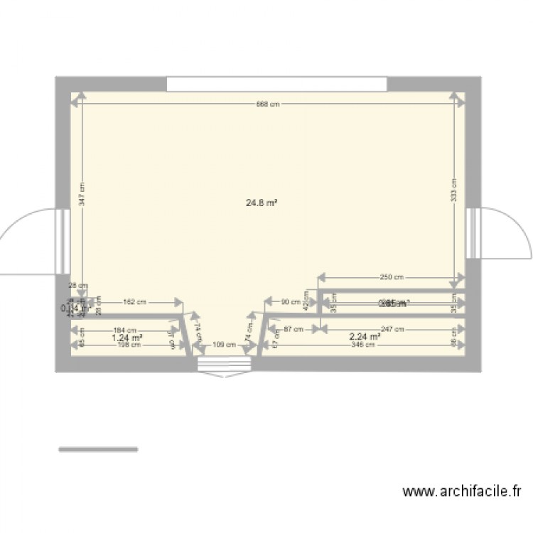 cuisine Lagremie. Plan de 0 pièce et 0 m2