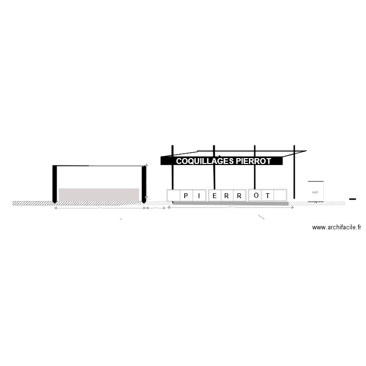 AMENAGEMENT AVEC POISSONS POUR CONFINEMENT. Plan de 0 pièce et 0 m2