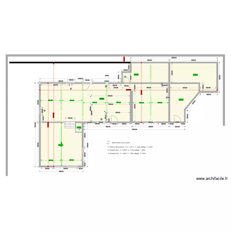 Barnouins 11 Gros Oeuvre. Plan de 