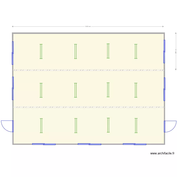 NOUVETRA SALLE DE REUNION 1209x897mm. Plan de 