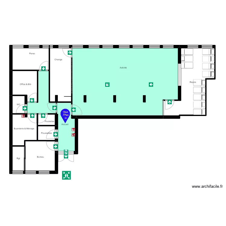 B92C16F projet 1 &eacute;vac jordan. Plan de 