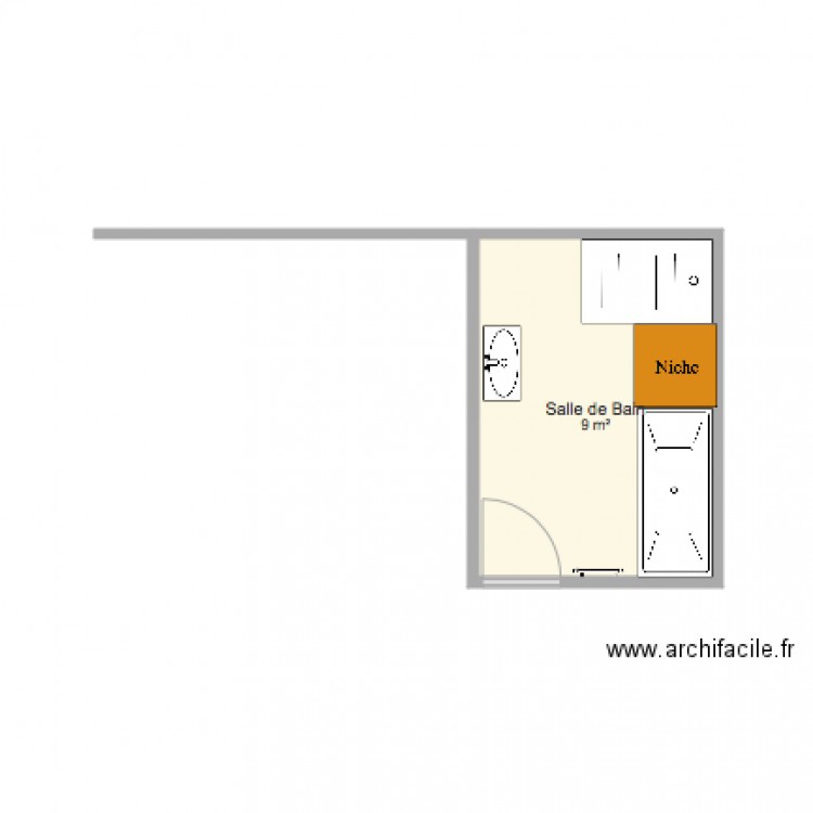 sdb marseille. Plan de 0 pièce et 0 m2