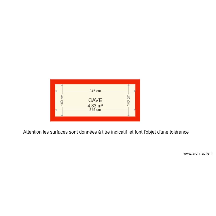 ANNEXE Cave BI 6043 Rita. Plan de 