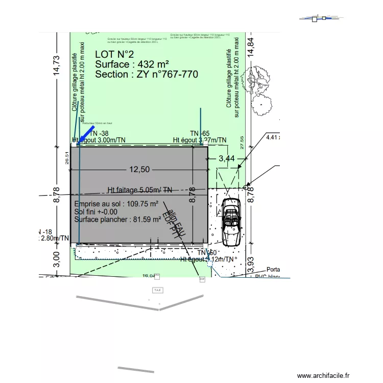 Vrd + eaux pluviales 14-05 v2. Plan de 
